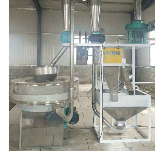 石磨面粉機廠家,單機石磨面粉機